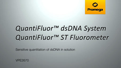 QuantiFluor dsDNA System Video