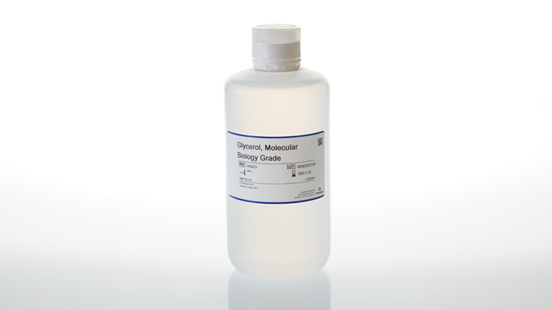 ちゃとです。 Glycerol, Molecular Biology Grade