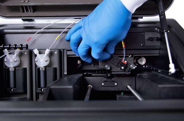 Microplate Luminometer inside view