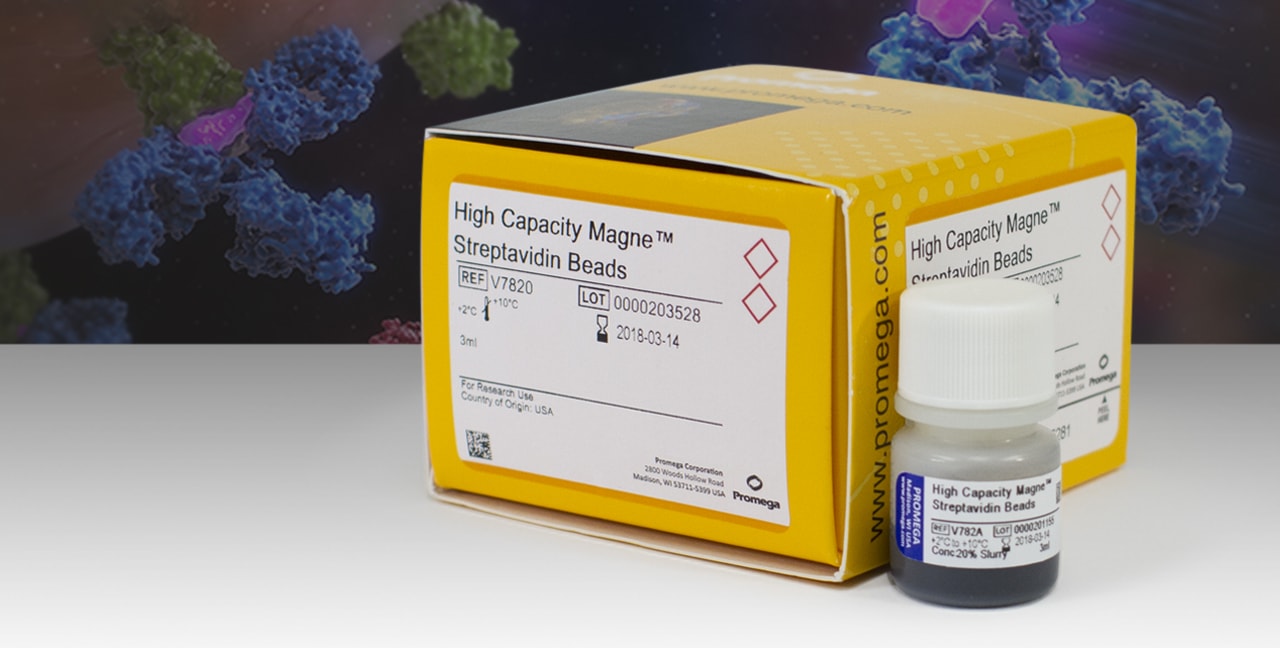 High Capacity Magne® Streptavidin Beads and Goat AntiHuman